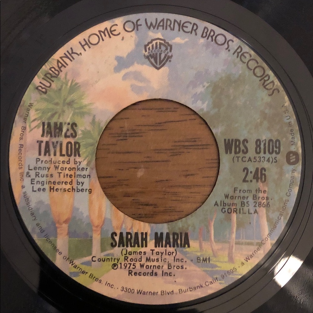 James Taylor Vinyl 45 Record How Sweet It Is To Be Loved By You